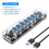 Rozdzielacz USB HUB Multi 7 portów High Speed USB 3.0 2