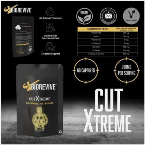 Original BioRevive CutXtreme 60 Servings - All-In-One Supplement 1