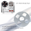 10Inch Empty Tape Reel 4 Hole Aluminum Empty Disc Opening Reel Silver 4