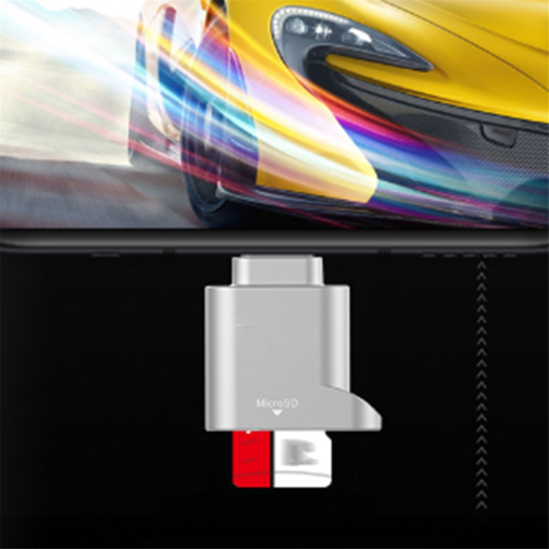 Czytnik kart USB typu C Adapter USB-C TF Micro-SD OTG 2