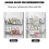 4PCS Refrigerator Door Organizer Set, Fridge Hanging Mesh Bag 5