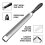 Cheese Grater with Non-Slip Handle,Lemon Zester for Kitchen Tool 3