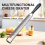 Cheese Grater with Non-Slip Handle,Lemon Zester for Kitchen Tool 4