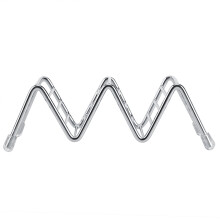 Wave Shape Stainless Steel Mexican Taco Holder Display Stand Shell Rack 2-3 Slot