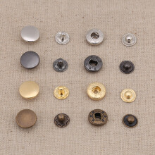 Druckknöpfe Snap Fasteners 40 Stück, 12 mm, für Kleidung DIY mit Setzwerkzeug