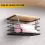 2 Pack Storage Stackable Kitchen Laundry Organizers 3