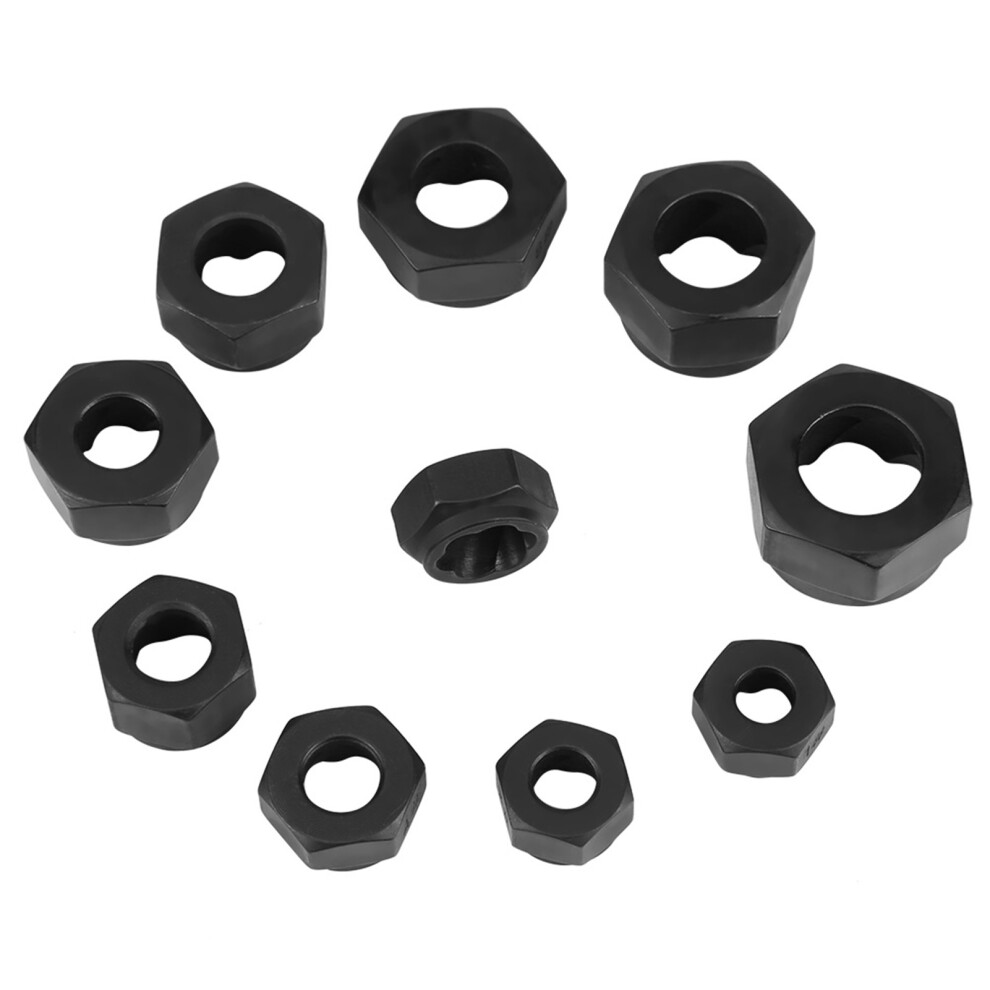 11Pcs/ Set 9-19Mm Damaged Nut Bolt Remover Stud Extractor Locking Socket 8731324290779