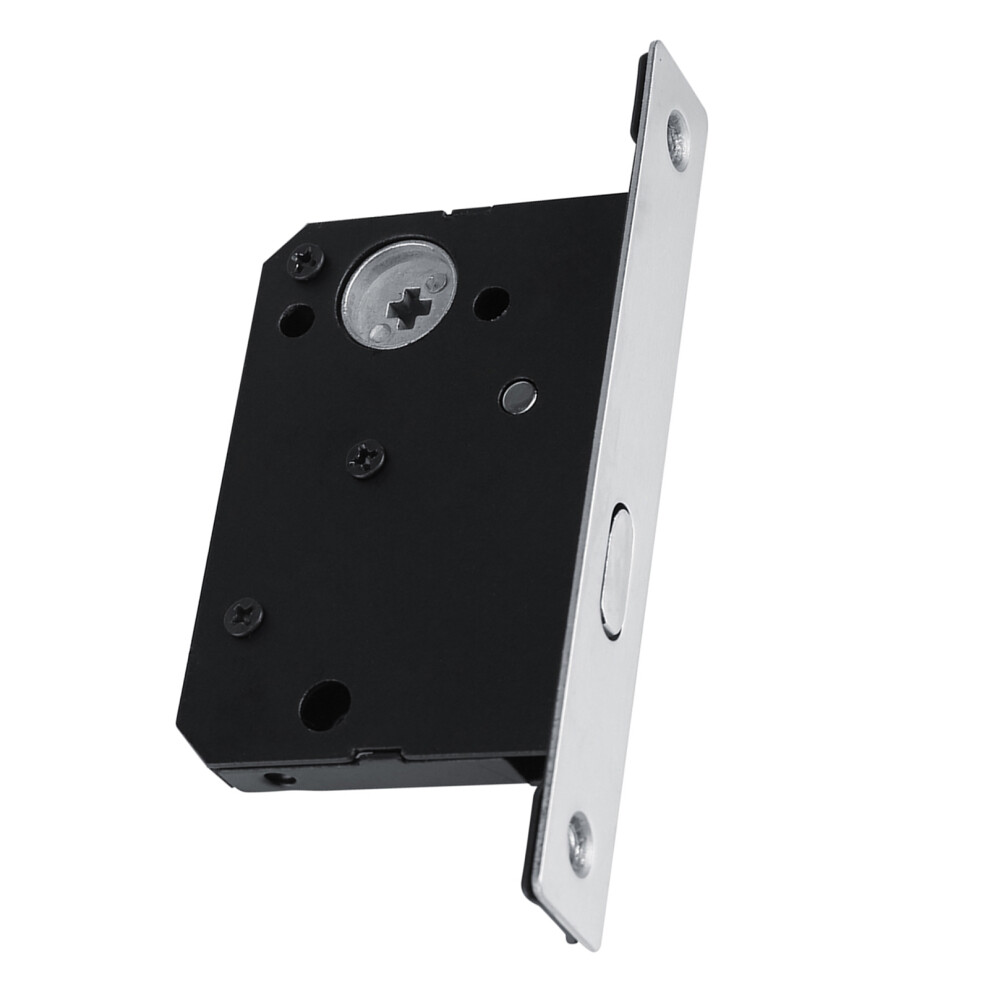 Sliding Door Lock Handle Anti Theft With Keys For Barn Wood Furniture Hardware Silver 8751324290715
