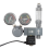 CO2 Regulator Dual Meter Solenoid Valve Foam Recorder C EU Plug 1
