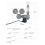 CO2 Regulator Dual Meter Solenoid Valve Foam Recorder C EU Plug 6
