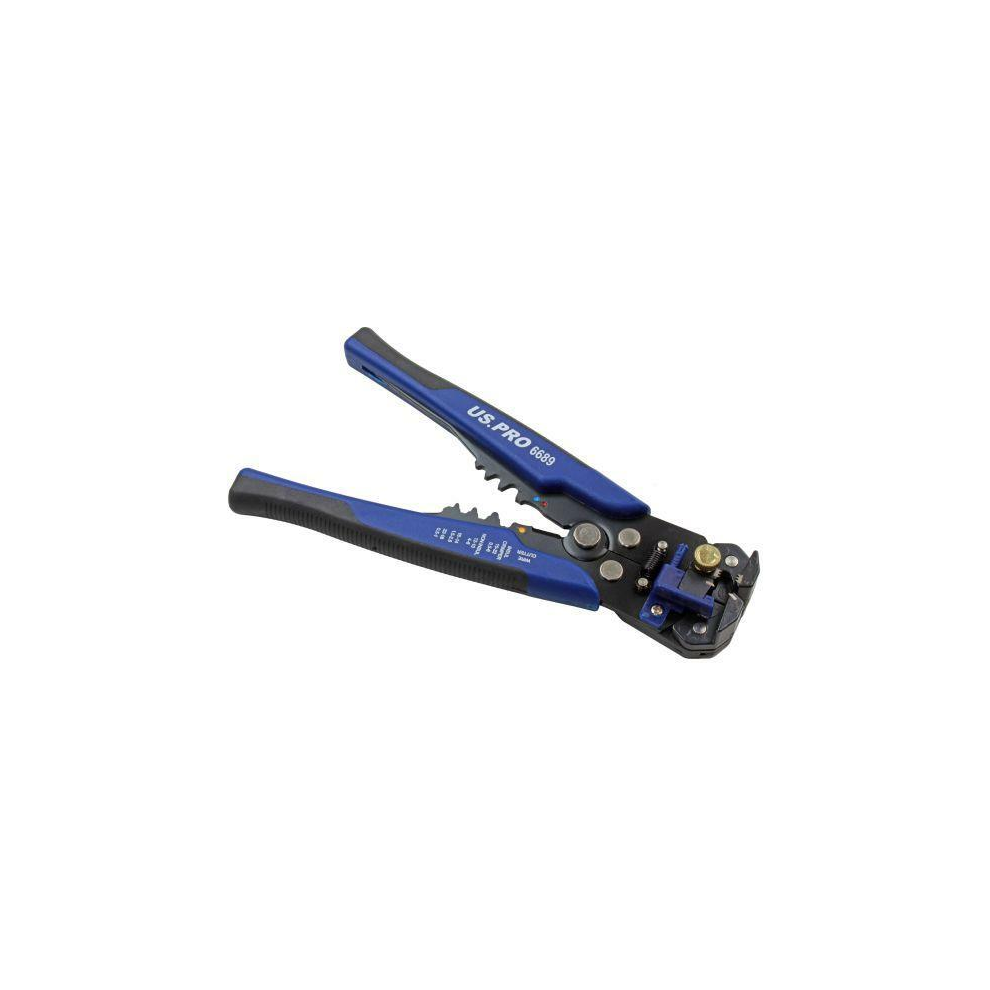 Us Pro Tools Auto Adjusting Wire Stripper, Cutter, Terminal Crimper 57556017