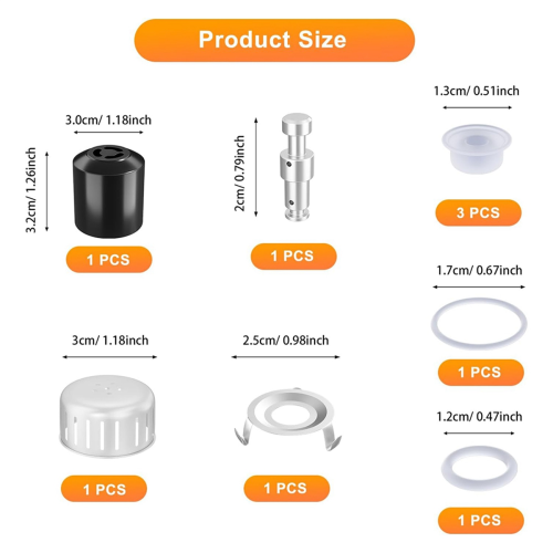 Ersatzgriff des Dampfablassventils für Ultra 3,6,8 Qt 1