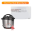 Ersatzgriff des Dampfablassventils für Ultra 3,6,8 Qt 7