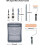 ROLLINGDOG Paint Roller Set - Paint Rollers and Tray Sets with Extension Pole,Paint Brush 3