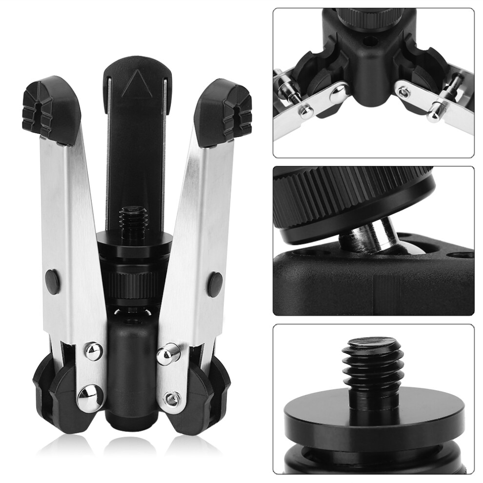 Universal Mini Three Feet Support Stand Tripod Monopod Base With 3/8In Mounting Screw 6921324291599