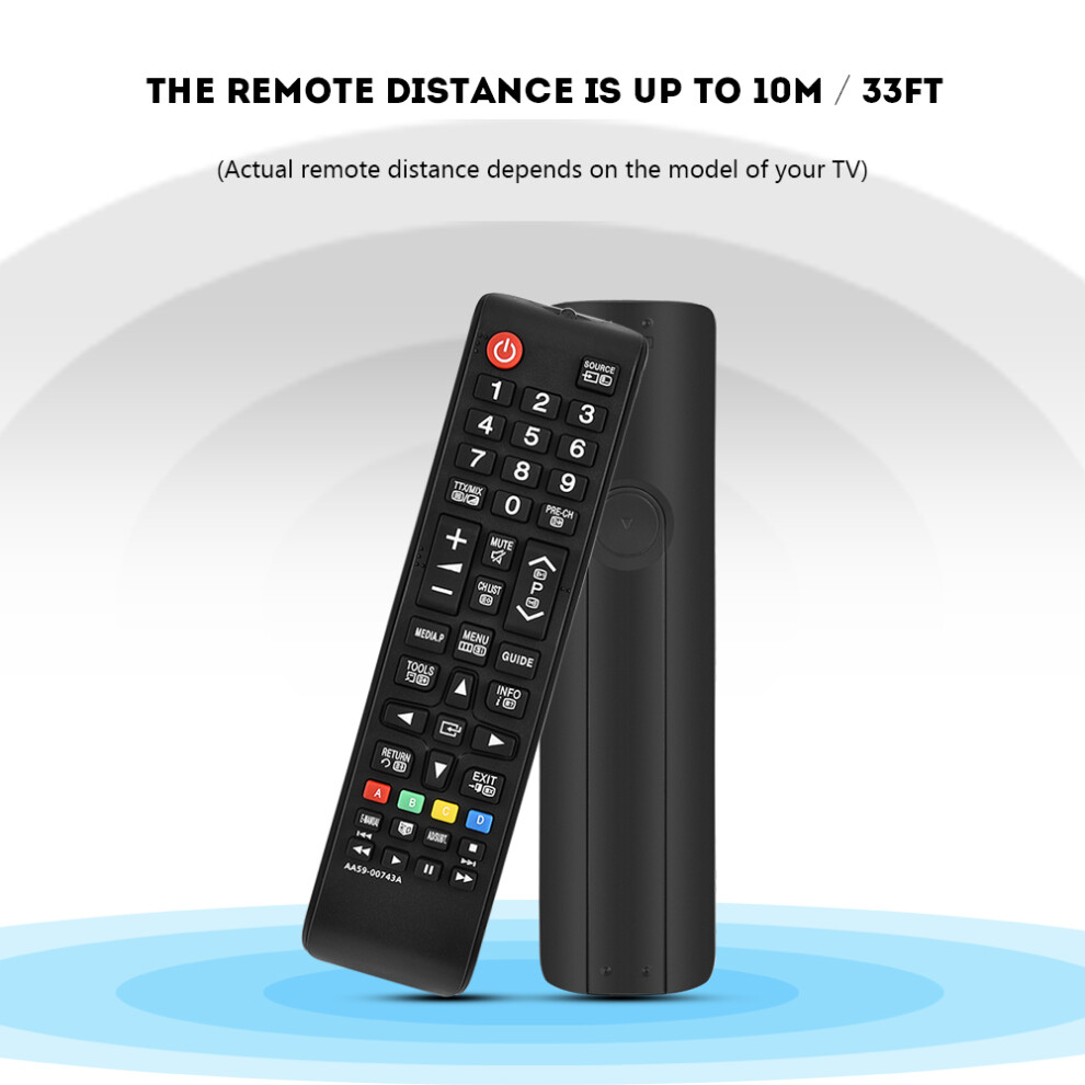 Replacement Remote Control Controller for Samsung TV AA59-00743A AA59-00607A