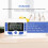 Digital 4‑Channel Independent Group Timer Countdown Magnetic Kitchen Cooking Clock 7