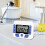 Digital 4‑Channel Independent Group Timer Countdown Magnetic Kitchen Cooking Clock 4