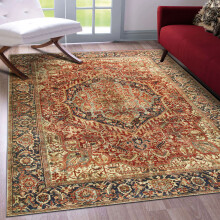 (120 x 170 cm- Small Area Rug Carpet Living Room Bedroom, MAJESTIC) Traditional Area Rugs Large Living Room Carpet Rug