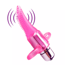 Mini Licking Vibrator Tongue Clit Stimulator Bullet Toy Pink
