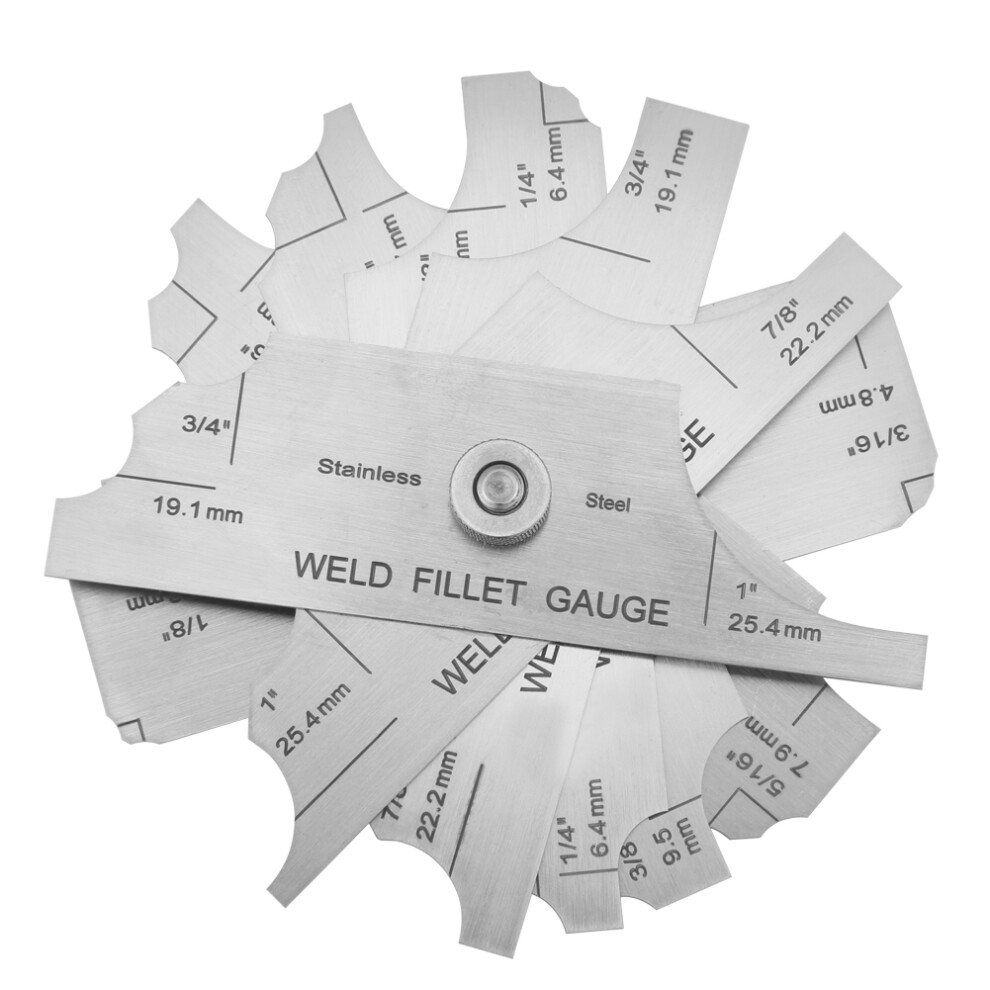 Welding Gauge Gage Test Ulnar Welder Inspection Gauge Both Inch And Metric 4081324294913