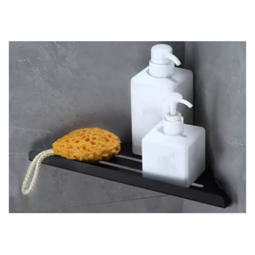 Bathroom Shelf No Drill Stainless Steel Shampoo Storage Rack 2