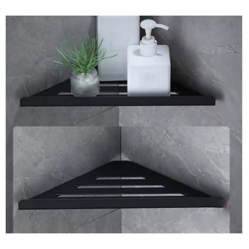 Bathroom Shelf No Drill Stainless Steel Shampoo Storage Rack 1