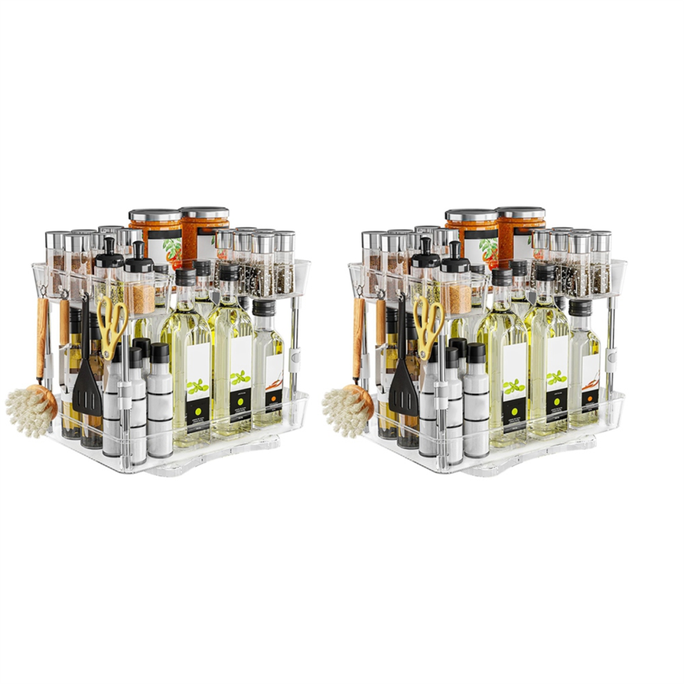 Double-Layer Rotating Rack Multi-Function Rotating Rack for Home-image-OPC-PHWHZ2H-NEW