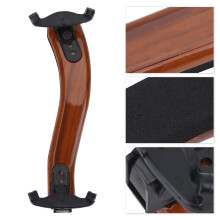 Verstellbarer 3/4-4/4 Violin-Schulterstütze, ABS-Schaum, Braun/Schwarz