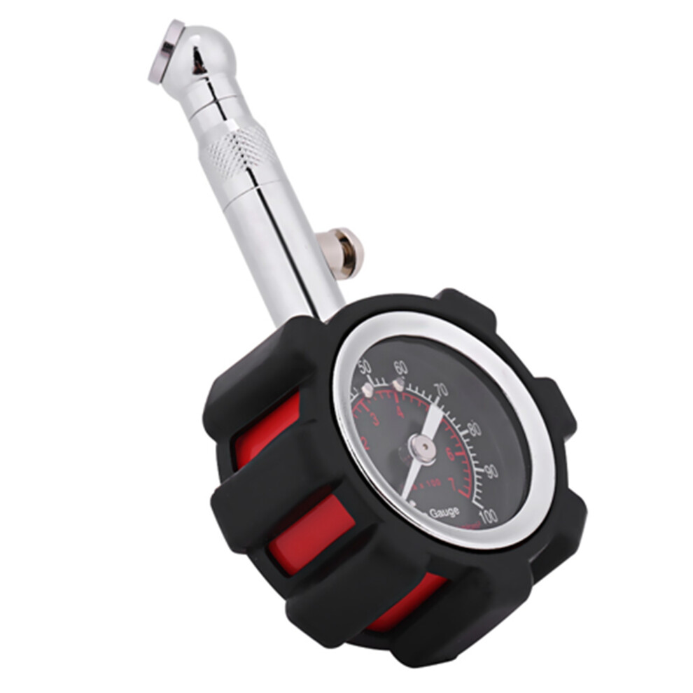Manual Hand 0 - 100Psi Tire Air Pressure Gauge Meter Tester For Car Truck Motorcycle Bike 7901324296687