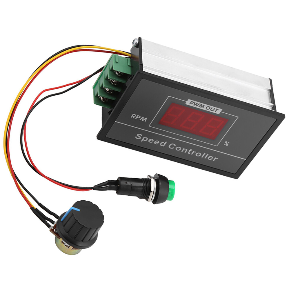 Dc 6Â60V 12V 24V 36V 48V 30A Pwm Dc Motor Speed Controller Start Stop Switch 9491324297183