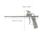 1 Pcs Foam Expanding Spray Gun Sealant Dispensing PU Insulating Applicator Tool 9