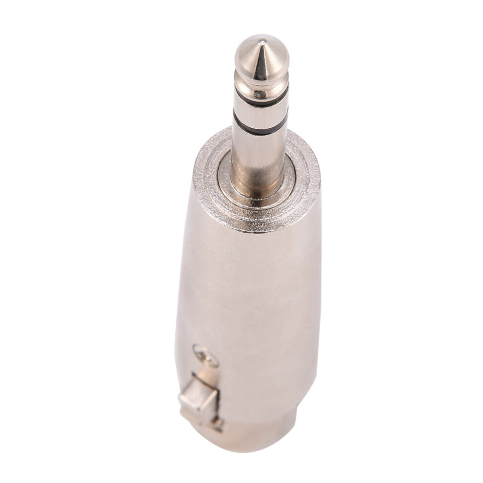 4Pcs 3-Pin Xlr Female To Stereo 6.35Mm 1/4" Plug Audio Microphone Mic Adapter Connector 9401324297311