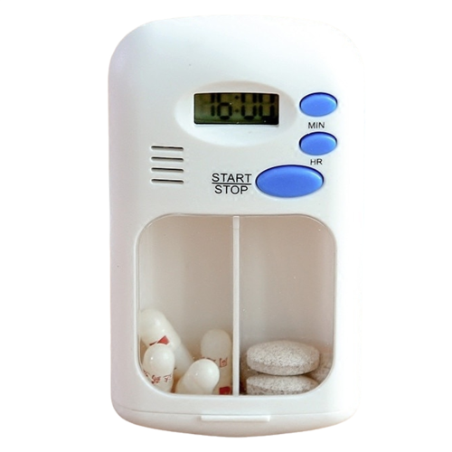 Mini Portable Pill Reminder Timer Electronic Box Organizer