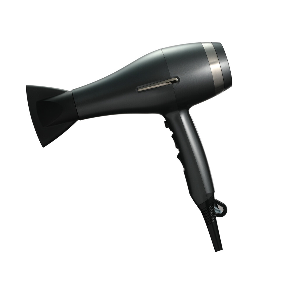 GEEPAS Professional Hair Dryer | Ionic Diffuser Hairdryer with Concentrator Lightweight Blowdryer for Travel Men Women | Frizz-Free Salon Hairstyles