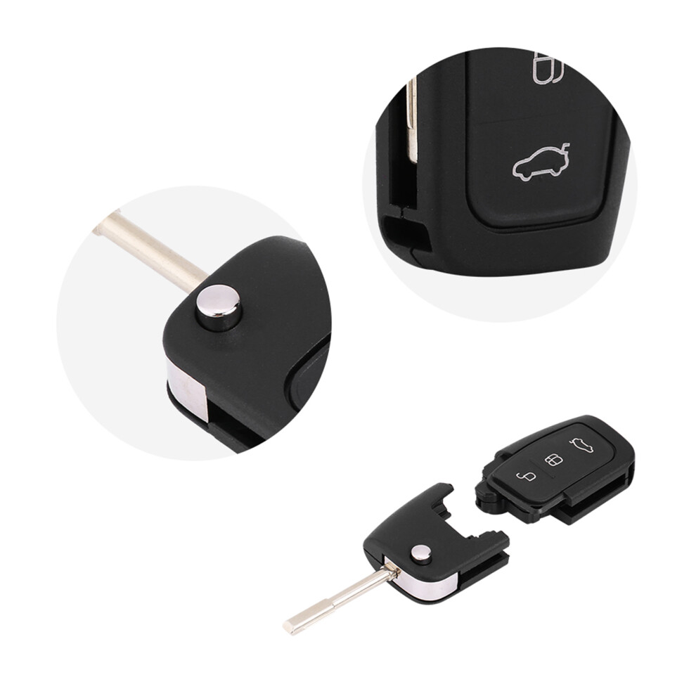3 Button Remote Key Fob 433Mhz With Chip 4D60 For Ford Focus 8051324298095