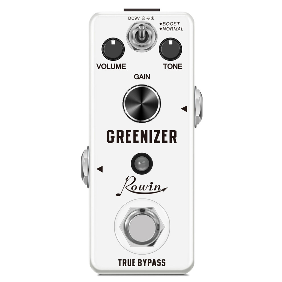 Lef-323 Greenizer Overdrive Guitar Pedal Mini True Bypass 4851741244224