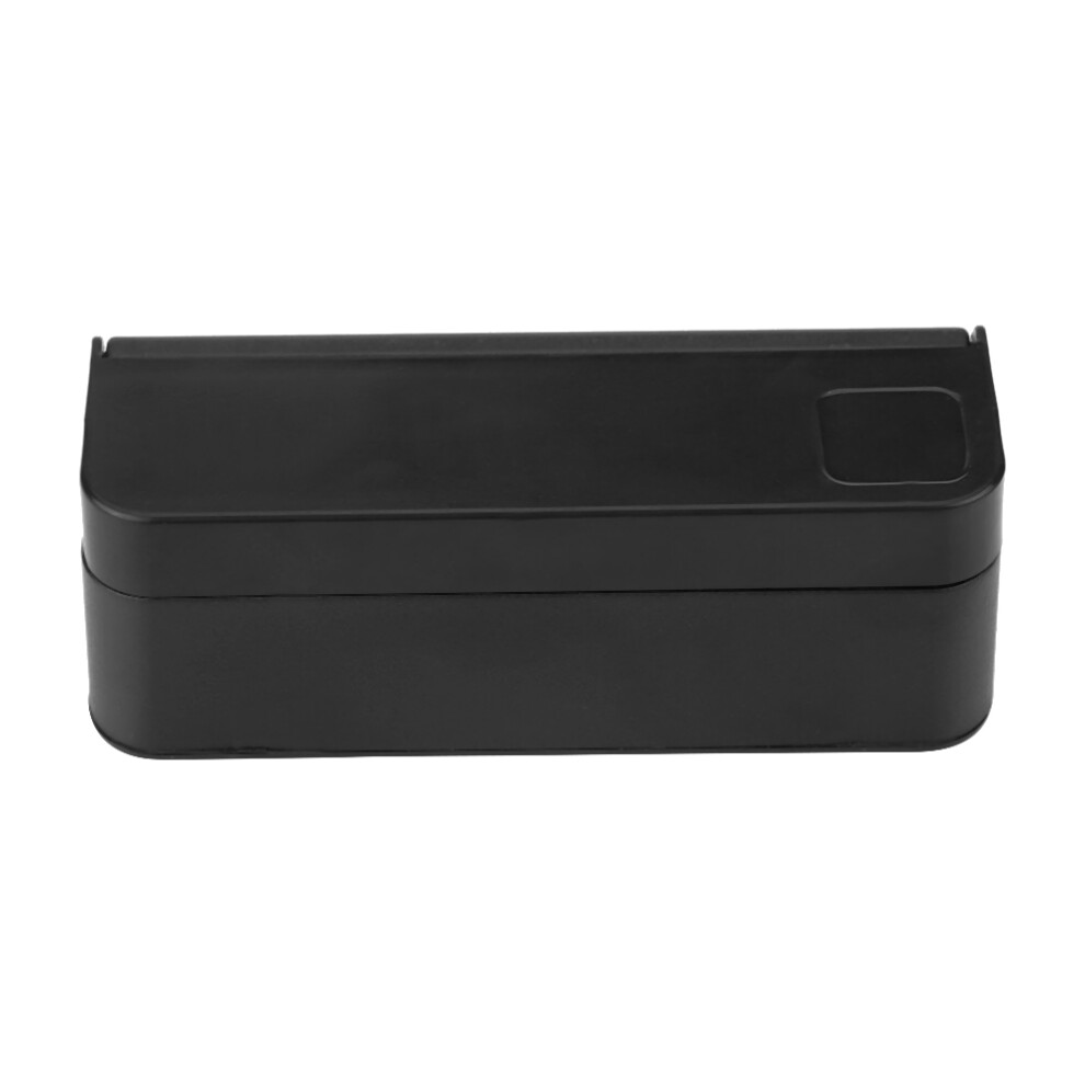 Universal Car Interior Plastic Coin Case Storage Box Holder Change Container Organizer Black 8731324298461