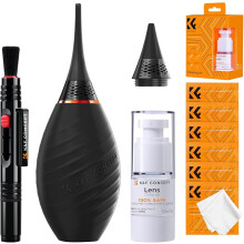 K&F Concept 10-in-1 Camera Cleaning Kit with Lens Pen, Rocket Air Blower-Extension & Short Nozzle