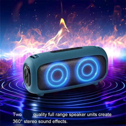 Vlamlamp Draadloze Bluetooth-luidspreker met zware bas voor desktopcomputers 1