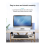 Adjustable Keyboard Tray Under Desk Slide Undermount Keyboard Holder 6