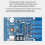 HD-WF4 Full Color RGB HUB75 Controller WiFi USB Port Control Card 3