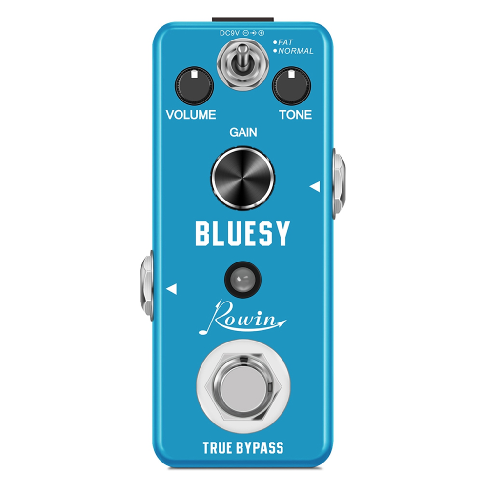 LEF-321 Bluesy Overdrive Guitar Pedal True Bypass Shell-image-OPC-PHWJ77T-NEW
