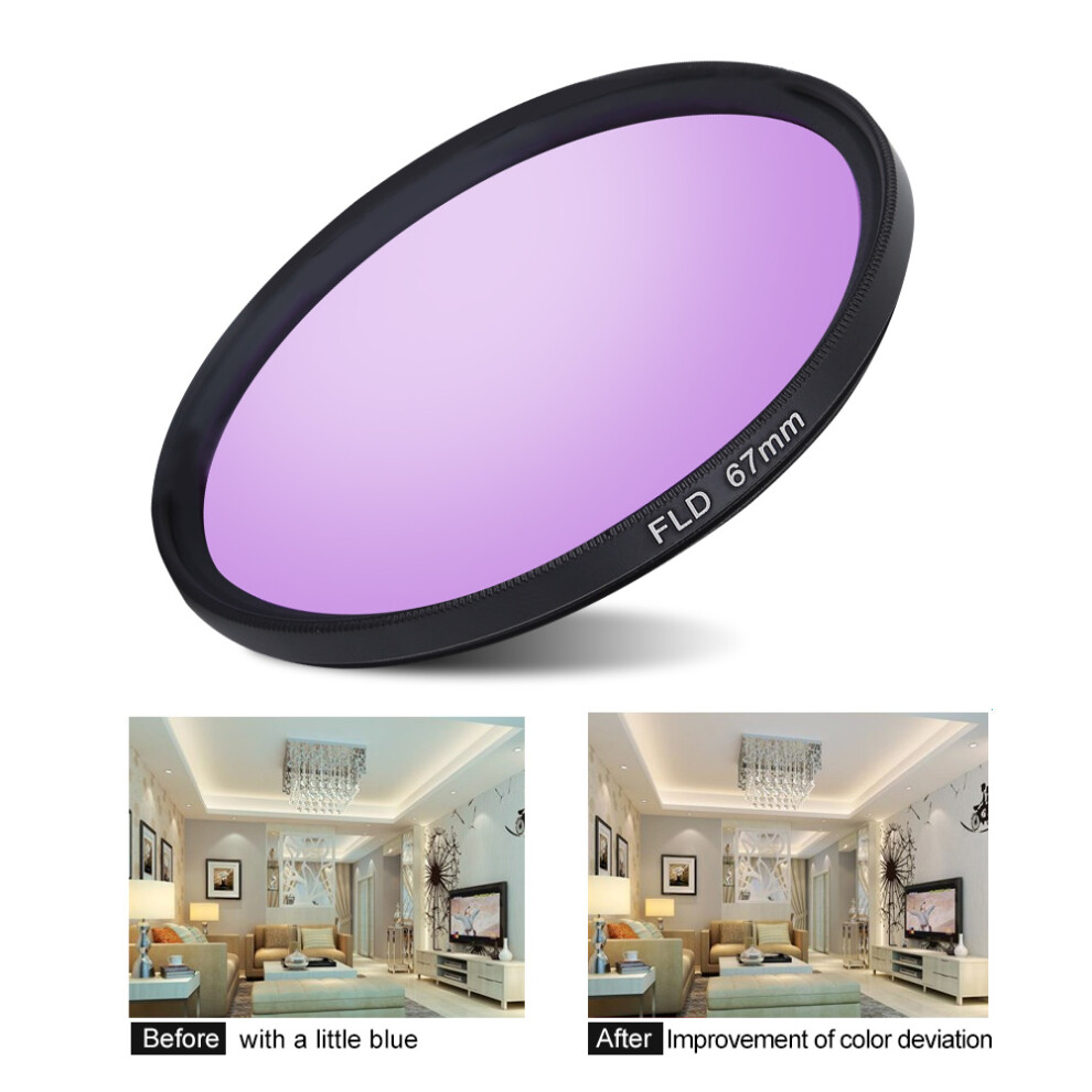 67Mm Uv Cpl Fld Lens Filter Kit With Pouch Lens Cap Hood Photography Accessory 6951324299233