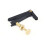 4Pcs Durable Metal Fine Tuners String Adjusters Replacement Parts for 3/4 4/4 Cello(Black) 3