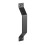 Solid Carbon Steel Pull Handle for Sliding Barn Doors Gates Garages Sheds 4