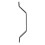 Solid Carbon Steel Pull Handle for Sliding Barn Doors Gates Garages Sheds 9