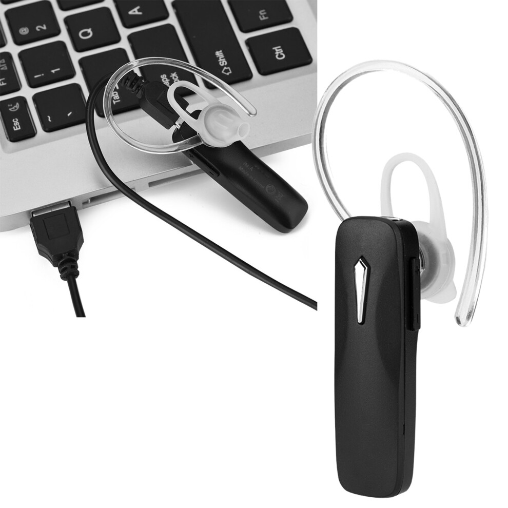 Portable Business Tws Bluetooth True Wireless Ear Hook In Ear Headset Earphone Black 9391324299463