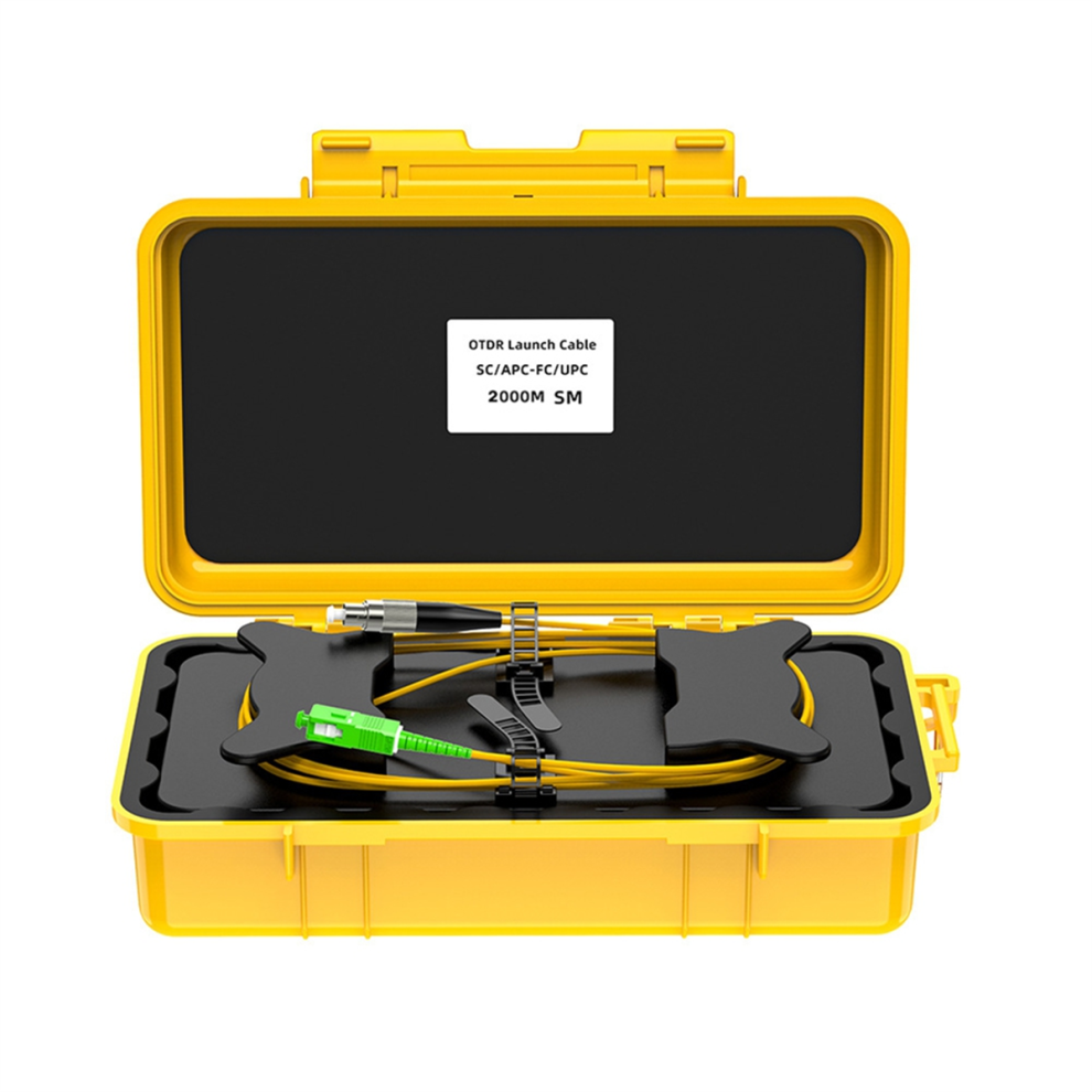 Rings Fiber Optic Otdr Launch Cable Box 2Km Sc/-Fc/Upc 4851741251826