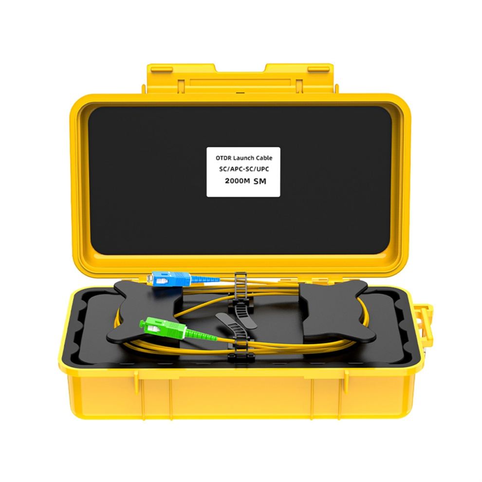 Rings Fiber Optic Otdr Launch Cable Box 2Km Sc/-Sc/Upc 4851741251857